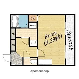 ドリームアサヒ【2階】の間取り