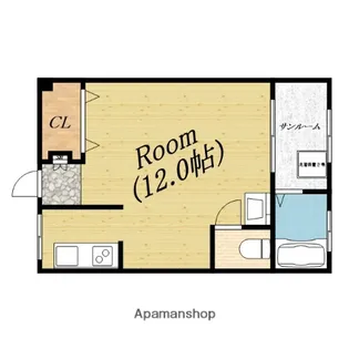 籐光園【3階】の間取り