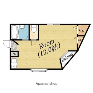 スカイフェアリー【3階】の間取り