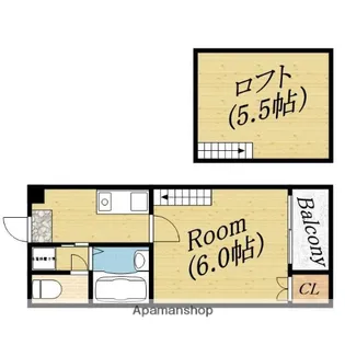 エヌズコートⅡ【3階】の間取り
