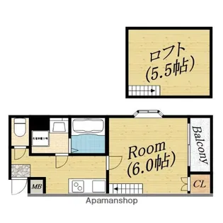 エヌズコートⅡ【3階】の間取り