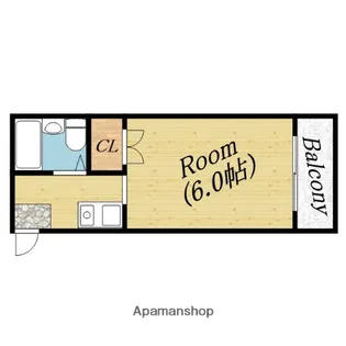 メゾン関目【3階】の間取り
