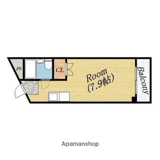東邦ハイツ【2階】の間取り