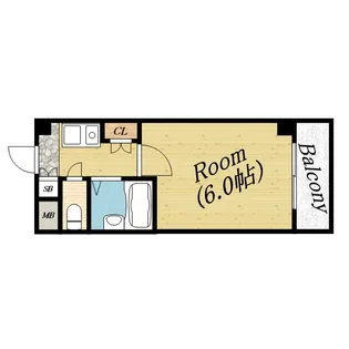サンシャイン高殿【2階】の間取り
