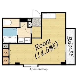アップル【3階】の間取り