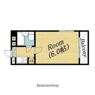 マックス高殿【7階】の間取り