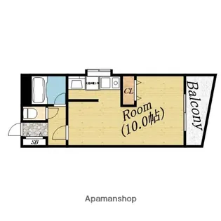 シャルム高殿【1階】の間取り