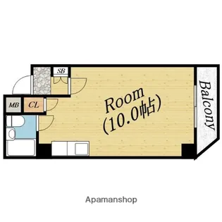 DS関目高殿【4階】の間取り