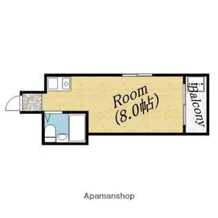 クレインビル新森【3階】の間取り