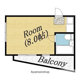 レジデンス・アムール【5階】の間取り