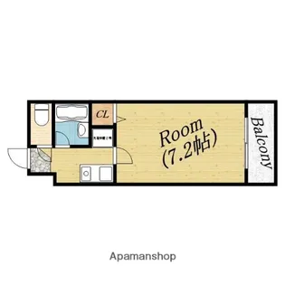 ソレイユ【4階】の間取り