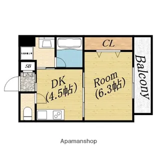 第3せいわ【3階】の間取り