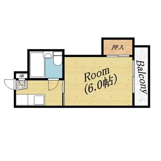マンション幹【2階】の間取り