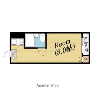 エクセルJUN【2階】の間取り