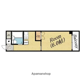 水交社【6階】の間取り