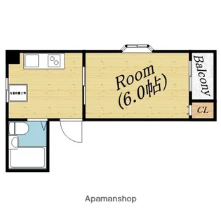 コンフォート・アイ【3階】の間取り