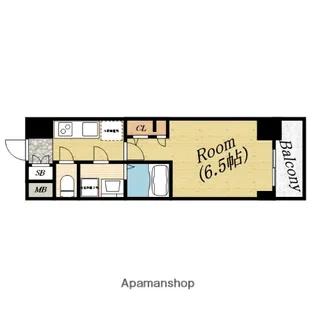 ファーストフィオーレ城北公園通【3階】の間取り