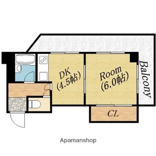アーバンライフ大宮【4階】の間取り