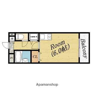 ウエストポイント【9階】の間取り