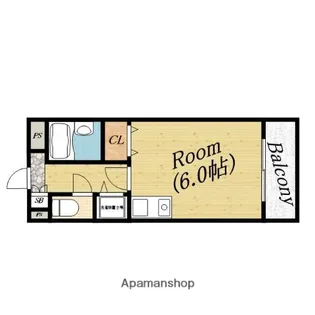 ウエストポイント【10階】の間取り