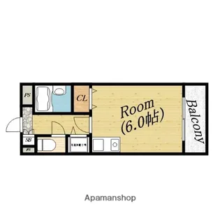 ウエストポイント【7階】の間取り