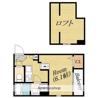 ココナッツ【2階】の間取り