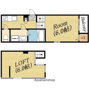 ST.グランディール【1階】の間取り