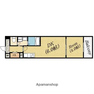 ステーションパレスS・T【5階】の間取り