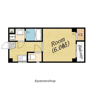 リブラルⅠ【3階】の間取り