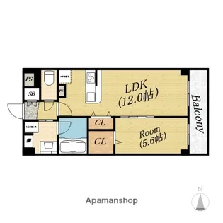 LIBRE【3階】の間取り