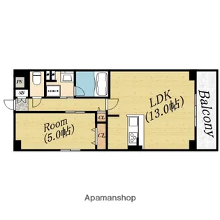 リーブル【1階】の間取り