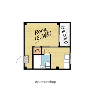 コスモハイツ【4階】の間取り