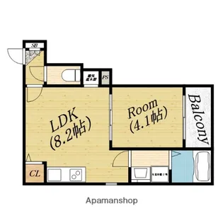 エフ アセシア ホーゲル【2階】の間取り