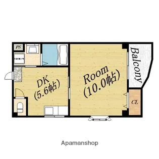 メゾンクレアスタイル【2階】の間取り