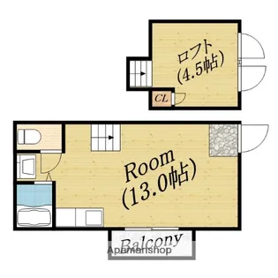 エトワルKⅡ【5階】の間取り
