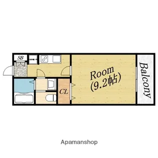 エスペランサ1241【1階】の間取り