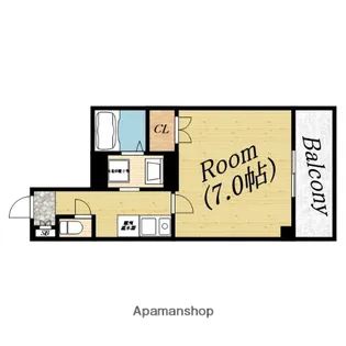 IF城北【4階】の間取り