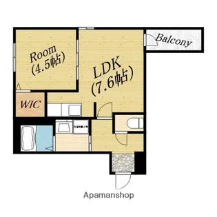 フジパレス千林大宮西【1階】の間取り