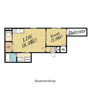 エフ アセシア アセラ【2階】の間取り
