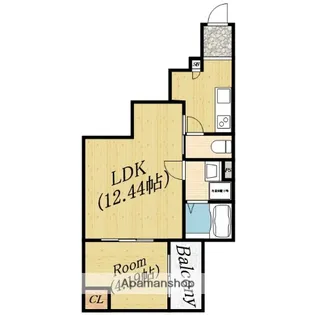 フィノ森小路【2階】の間取り
