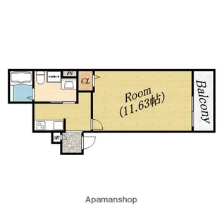フィノ森小路【2階】の間取り