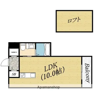 ジェイ・クオリア【1階】の間取り