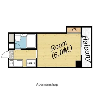 ウエステリア中宮【5階】の間取り