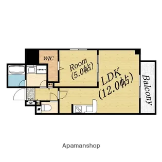 ラヴィエベル城北【4階】の間取り