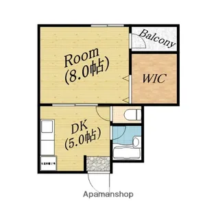 城都ハウス【4階】の間取り