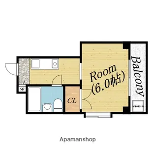ラ・フィーネ英光【2階】の間取り
