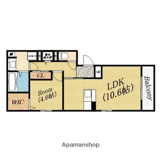 ルーチェ新森Ⅰ【2階】の間取り