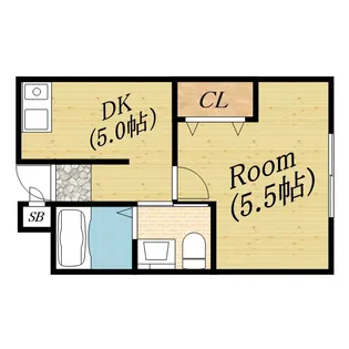 ミッツ城北公園通駅【1階】の間取り