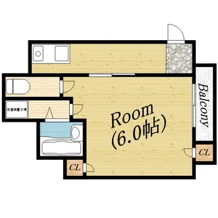 マキシ【4階】の間取り