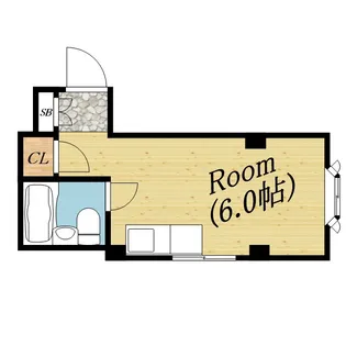 第2エーワン【3階】の間取り